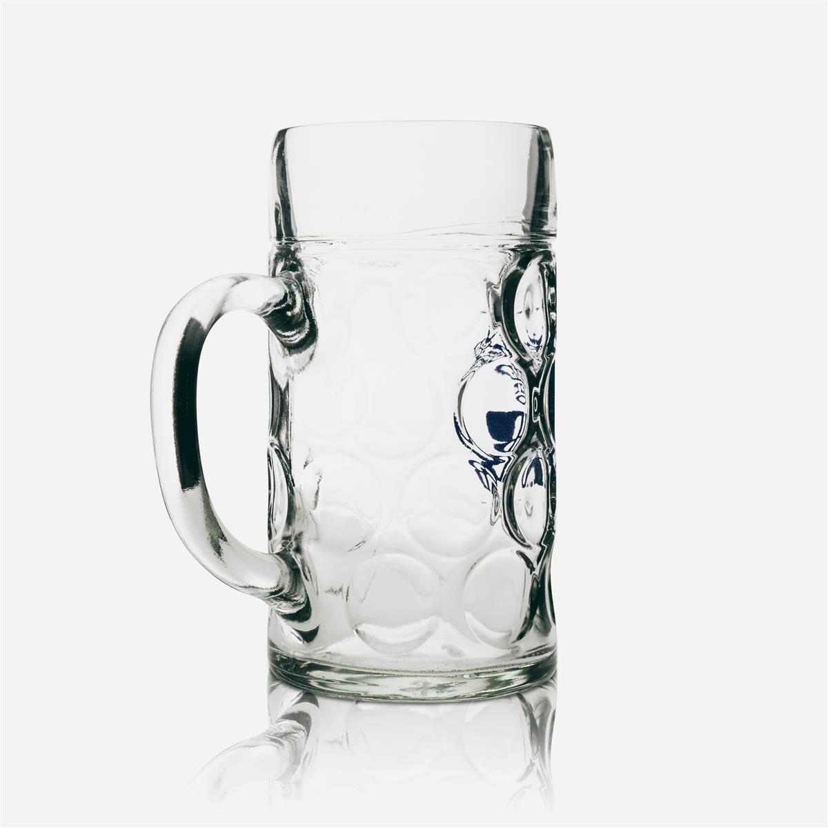 1x Hofbräu Munich beer glass 1l beer mug HB – View 2