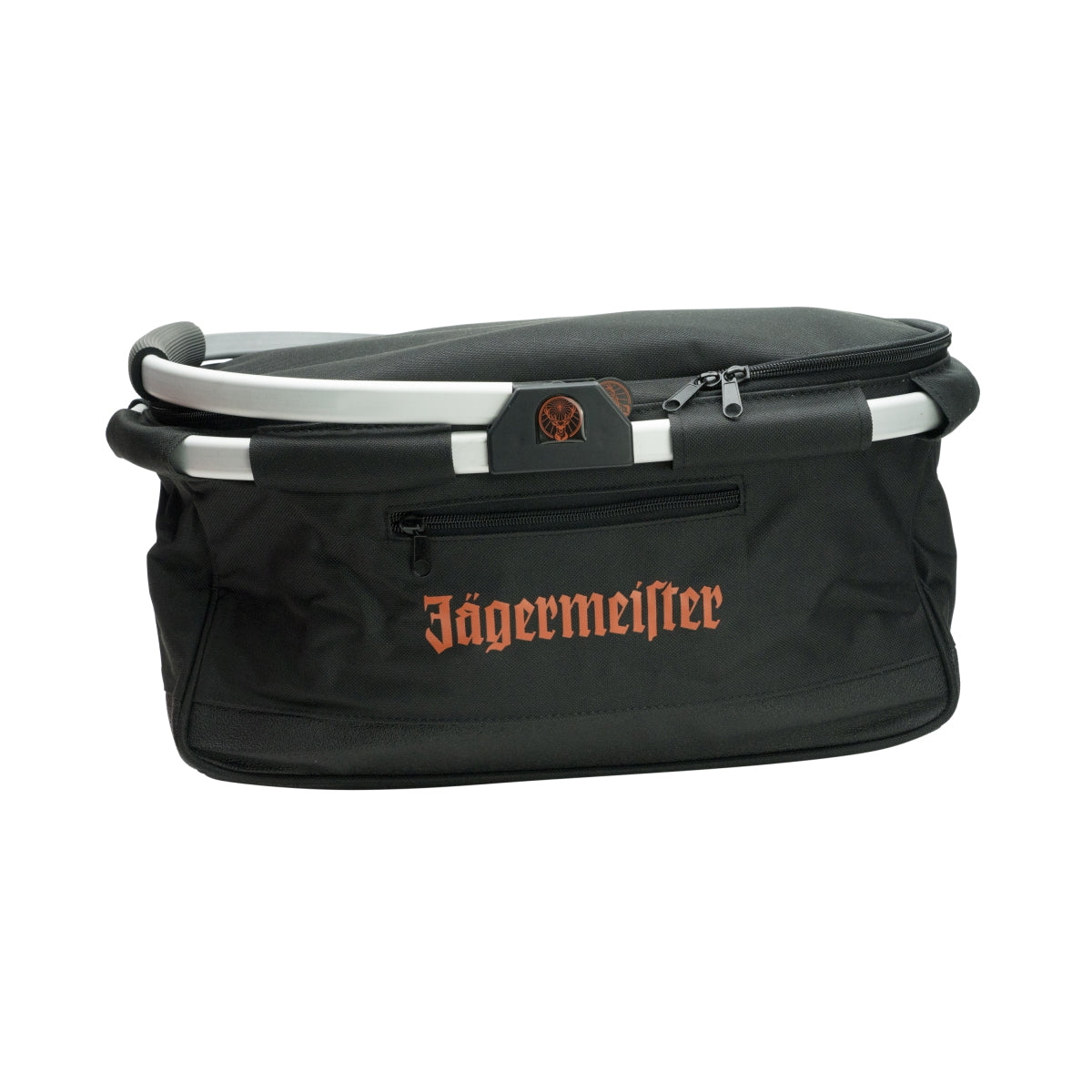 1x Jägermeister liqueur shopping basket with cooling compartment & handle – View 2