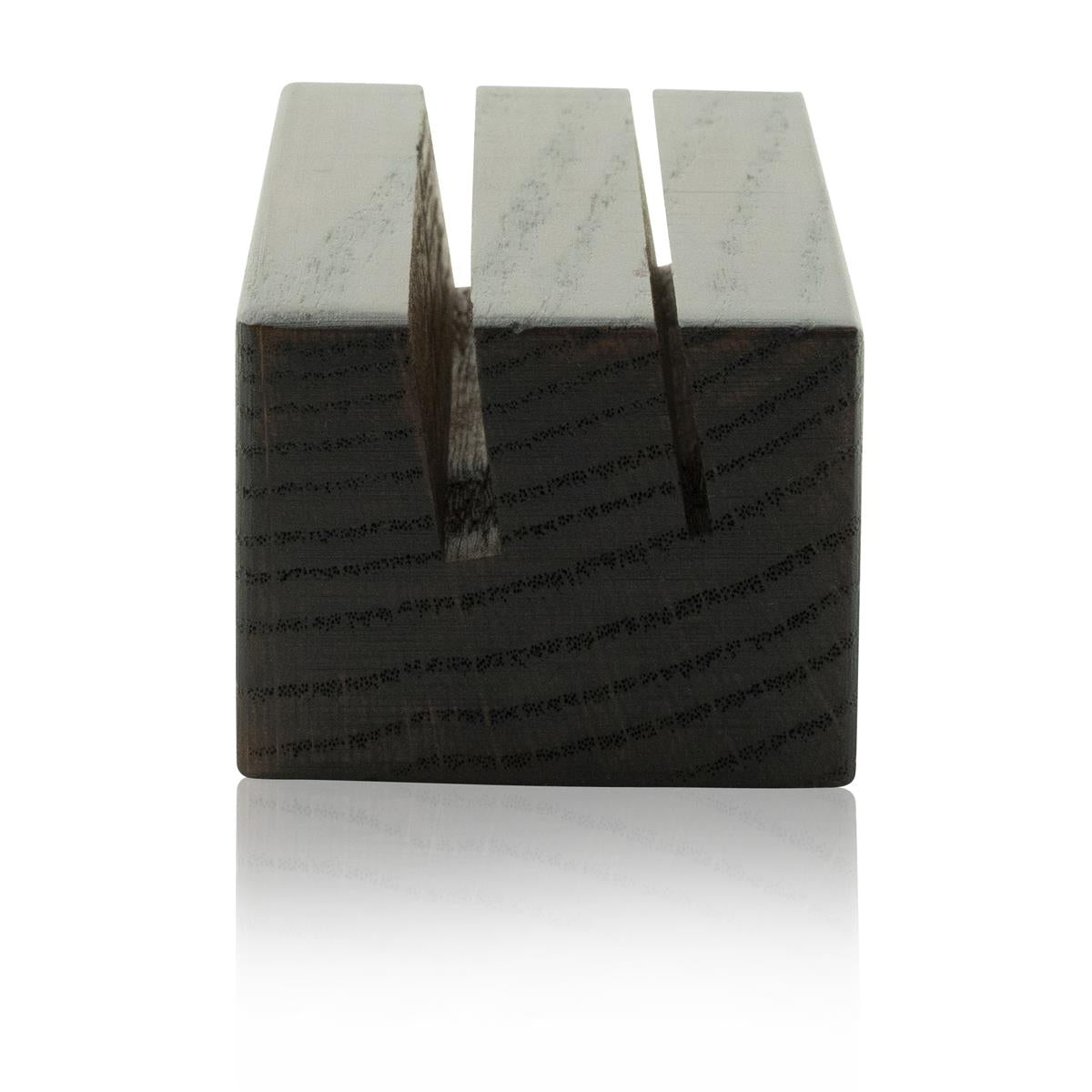 1x Jägermeister liqueur table display wooden card holder – View 3