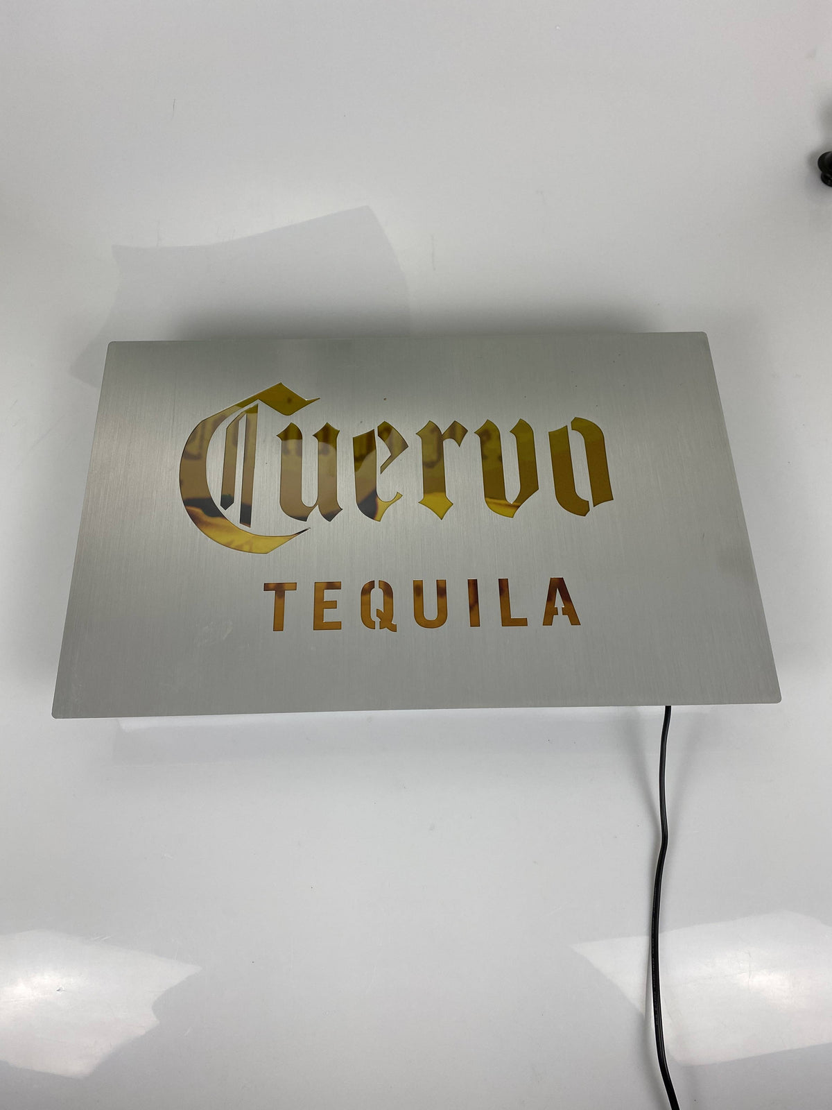 1x Jose Cuervo Tequila neon sign LED silver with yellow light – View 3