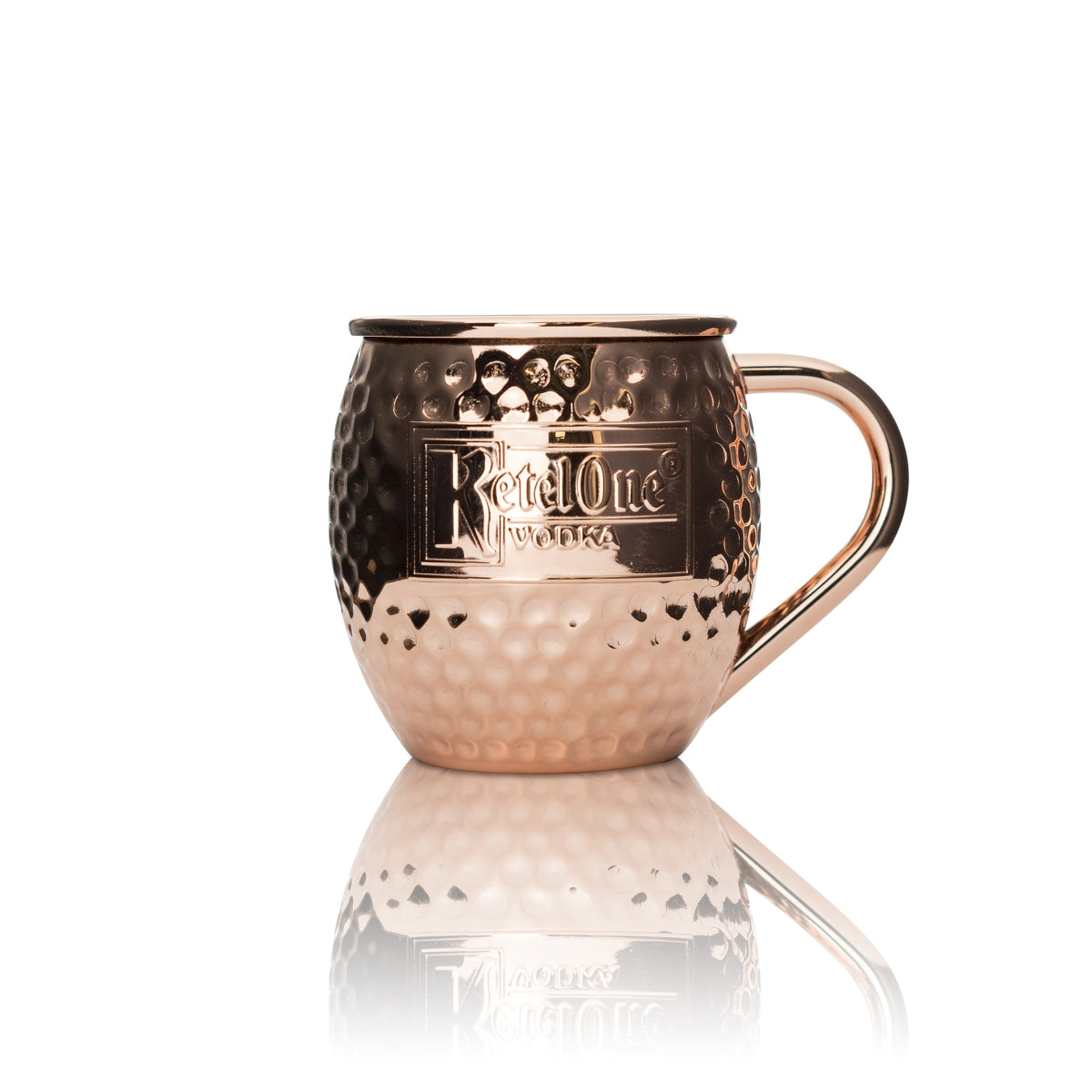 1x Ketel One Vodka glass copper cup, hammered – View 2
