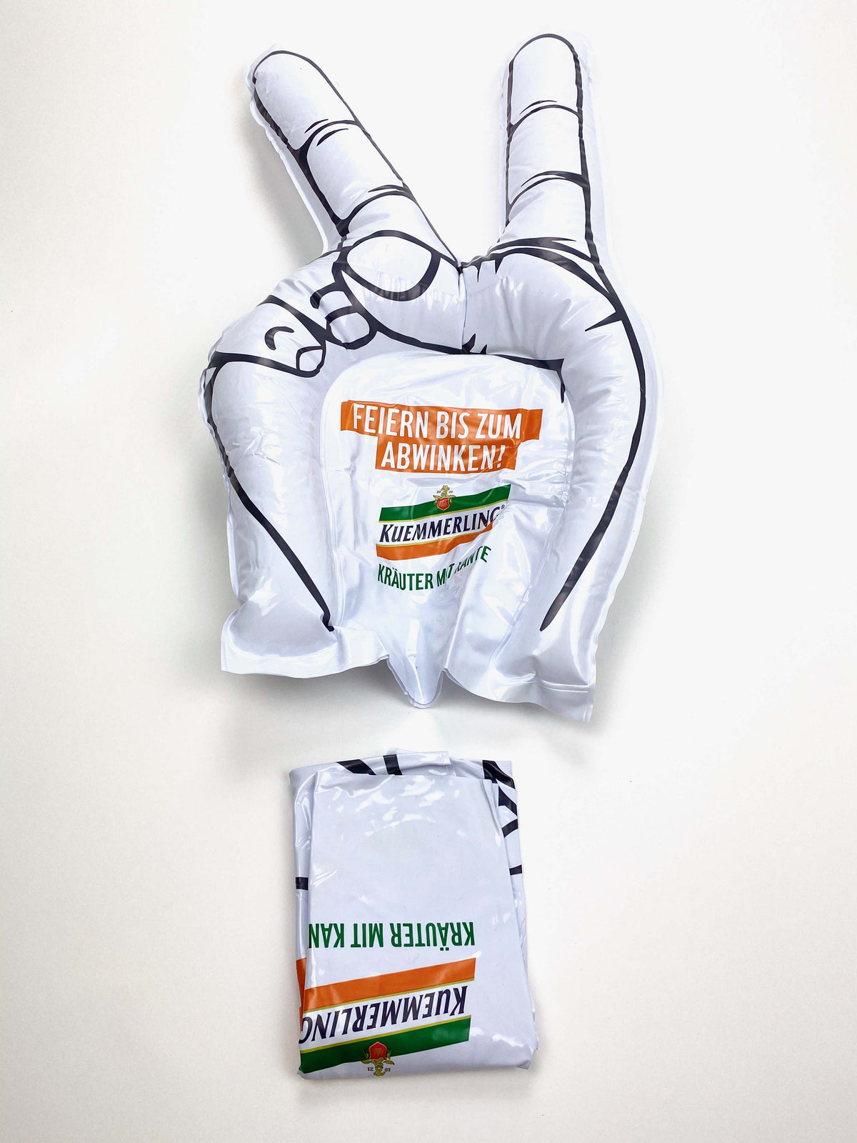 1x Kümmerling liqueur fan, inflatable hand – View 2