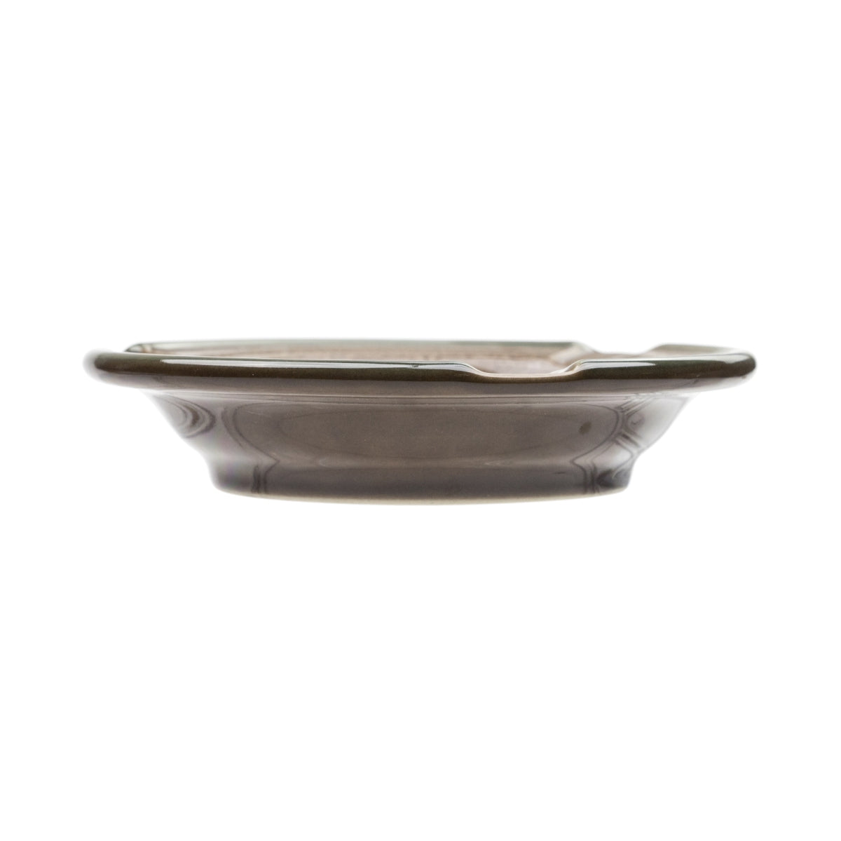 1x Licher Beer Ashtray Ceramic Ashtray Brown with Woman – View 3