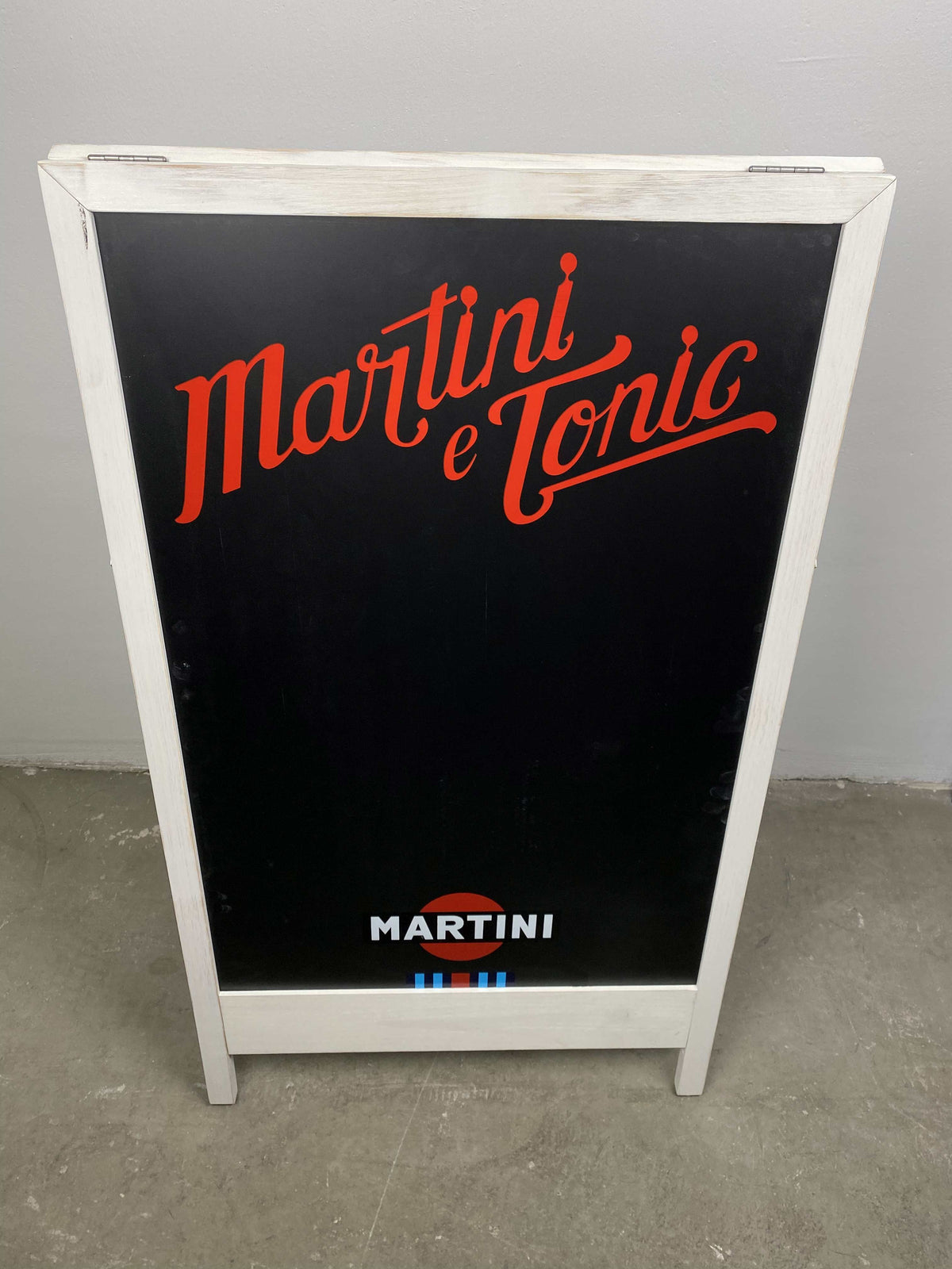 1x Martini Vermouth Chalkboard XL e tonic 57 x 99