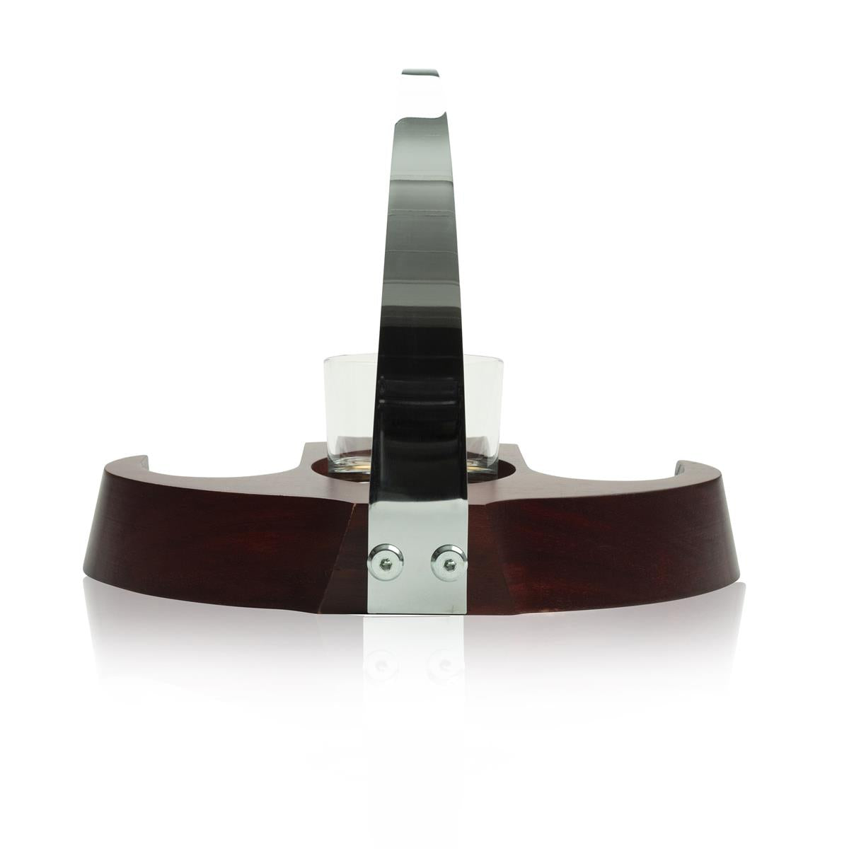 1x Marzadro Grappa Glorifier Wood with Glass – View 3