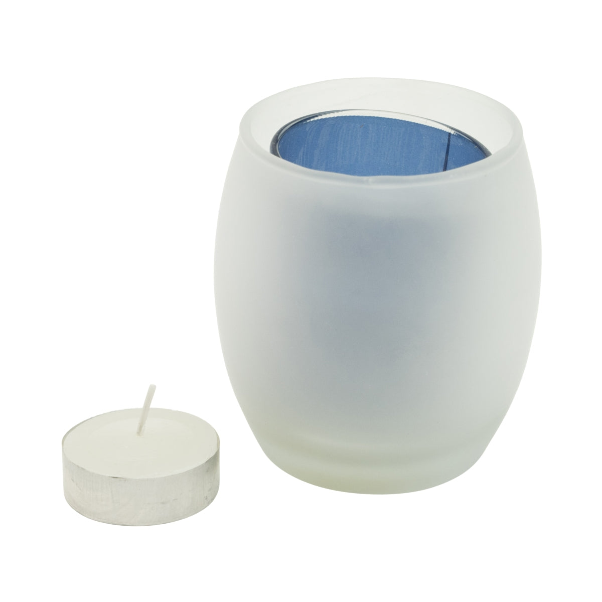 1x Paulaner beer Miscellaneous double glass tea light holder incl. 1 tea light – View 3