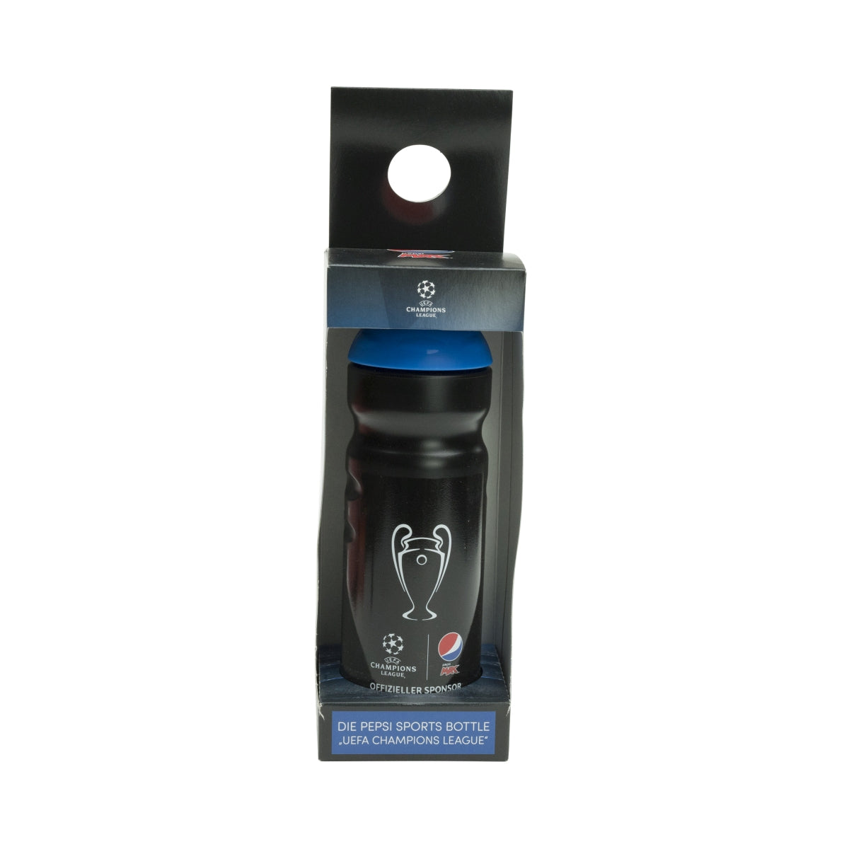 1x Pepsi Soft Drinks Water Bottle Black 750ml UEFA Champions League – View 3