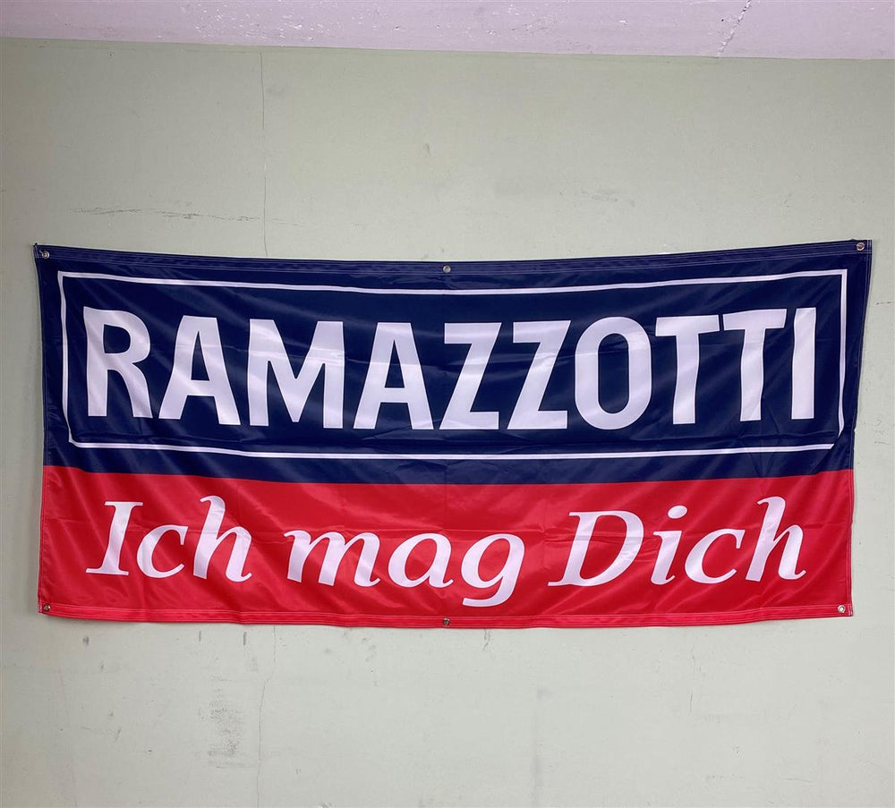1x Ramazzotti liqueur flag "I like you" 200x90