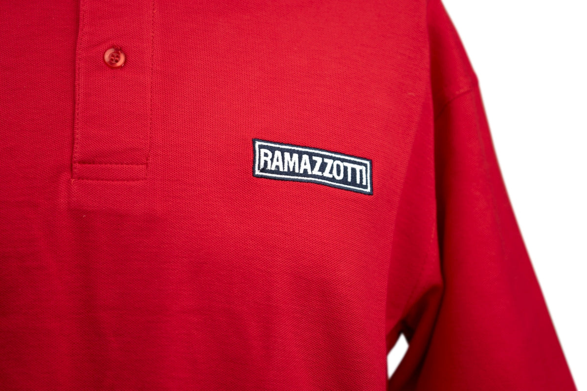 1x Ramazzotti liqueur polo shirt, size M, men's, red – View 4