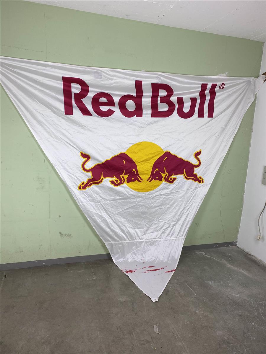 1x Red Bull Energy Flag Sail 320 x 320 x 320