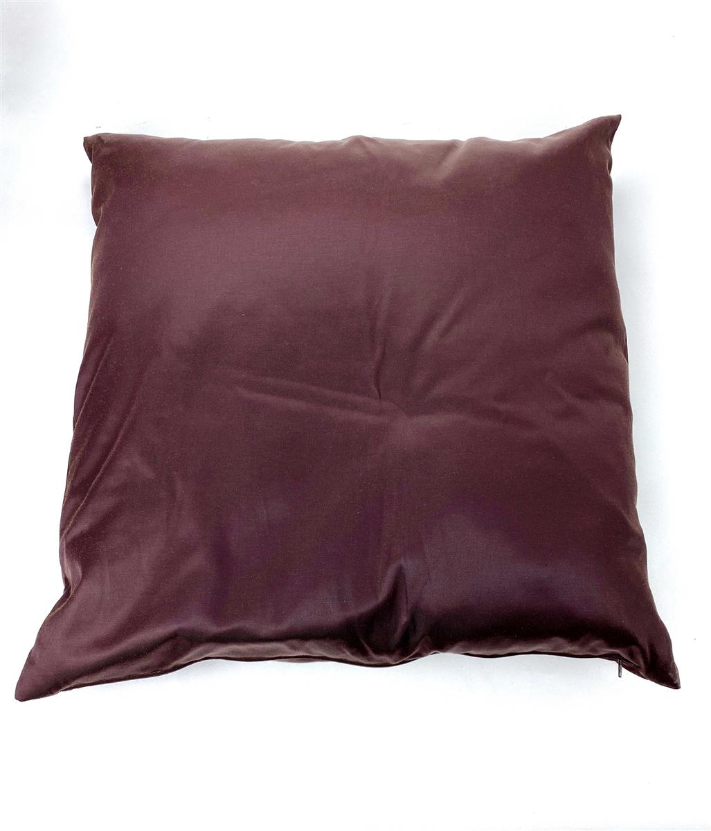 1x Ruinart Champagne Cushion XL brown embroidered 50 x 50 – View 2