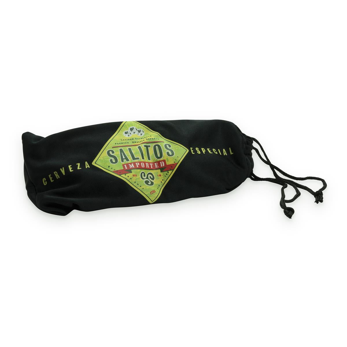 1x Salitos beer sunglasses with case, pilot style, silver – View 2