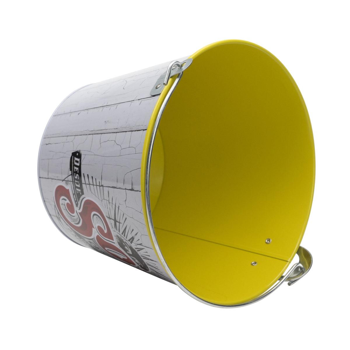 1x Sol beer cooler bucket, 5 l, gray/yellow – View 3