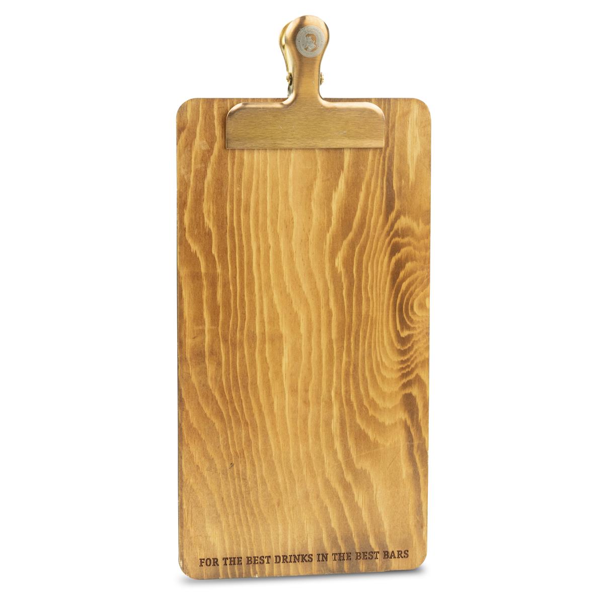 1x Thomas Henry Mixer Card Holder Wood with Copper Clip – View 2