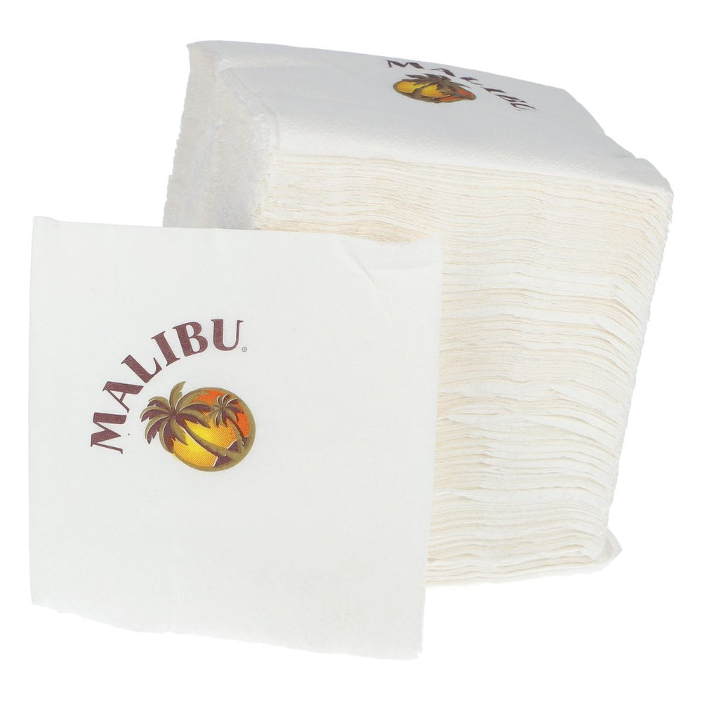200x Malibu Napkin Set 12x12cm Drip Protection Coasters Catering Supplies