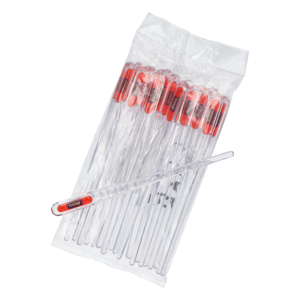 20x Aperol Spritz Stirrer 14 cm mixing stick stirrer bar accessories bar spoon cocktail