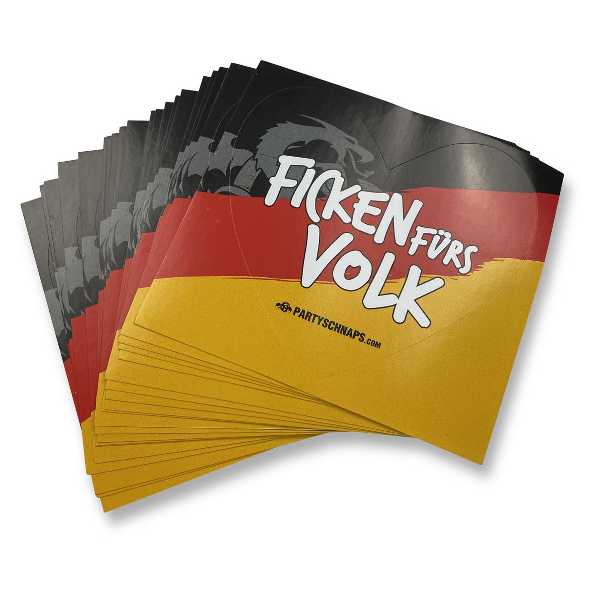 20x Fuck Liqueur Sticker Fuck for the People DE Colors