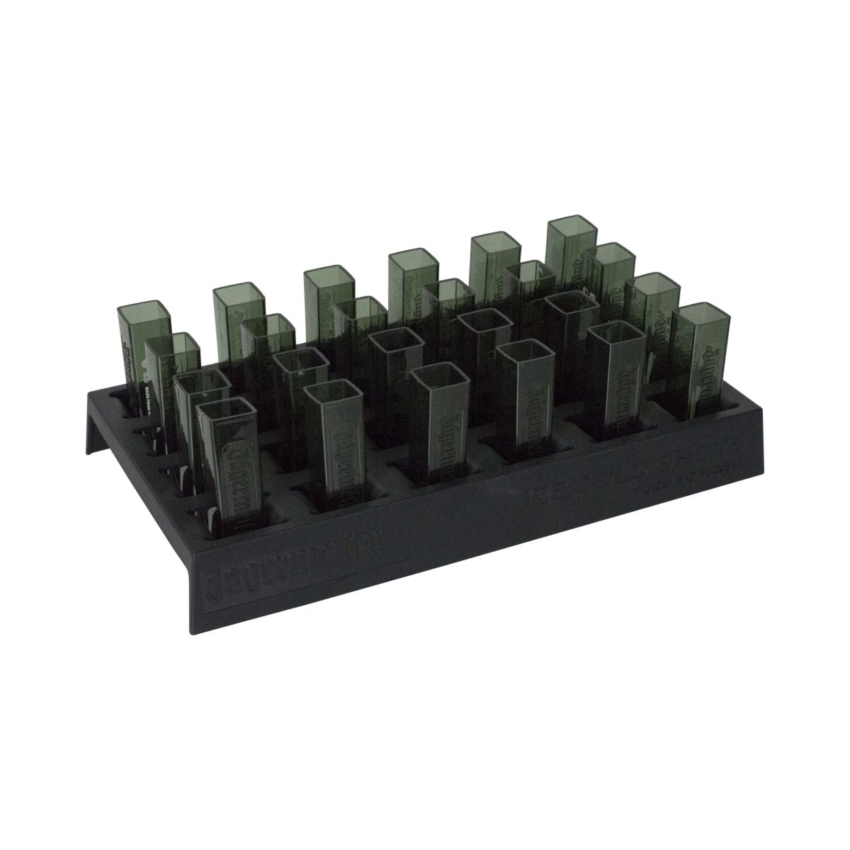 24x Jägermeister Shot Glass Set Holder 3cl Plastic Glasses Tooter Rack Stamp