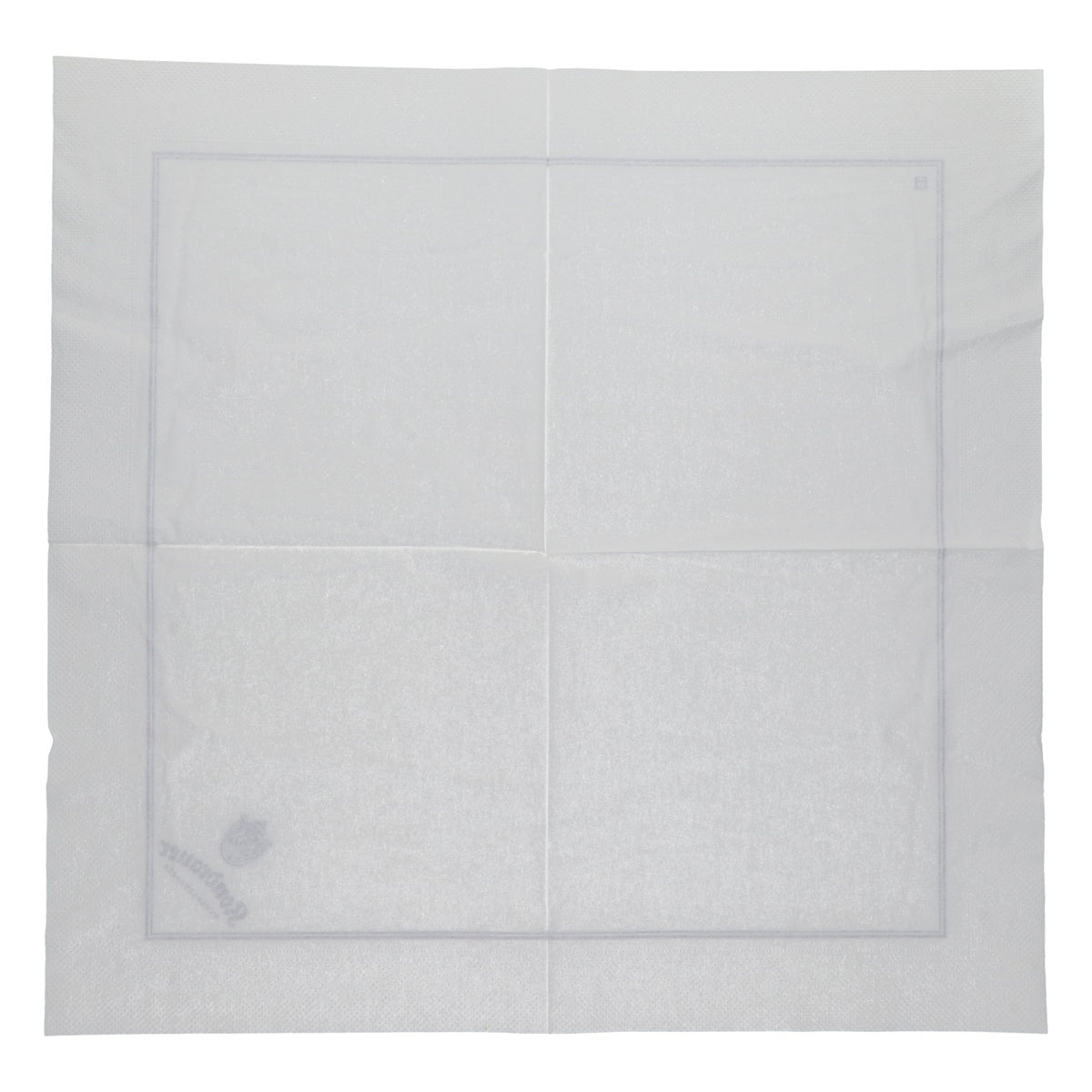250 Kondrauer Water Napkins, White, Large (approx. 39x39 cm), Bar & Restaurant – View 4