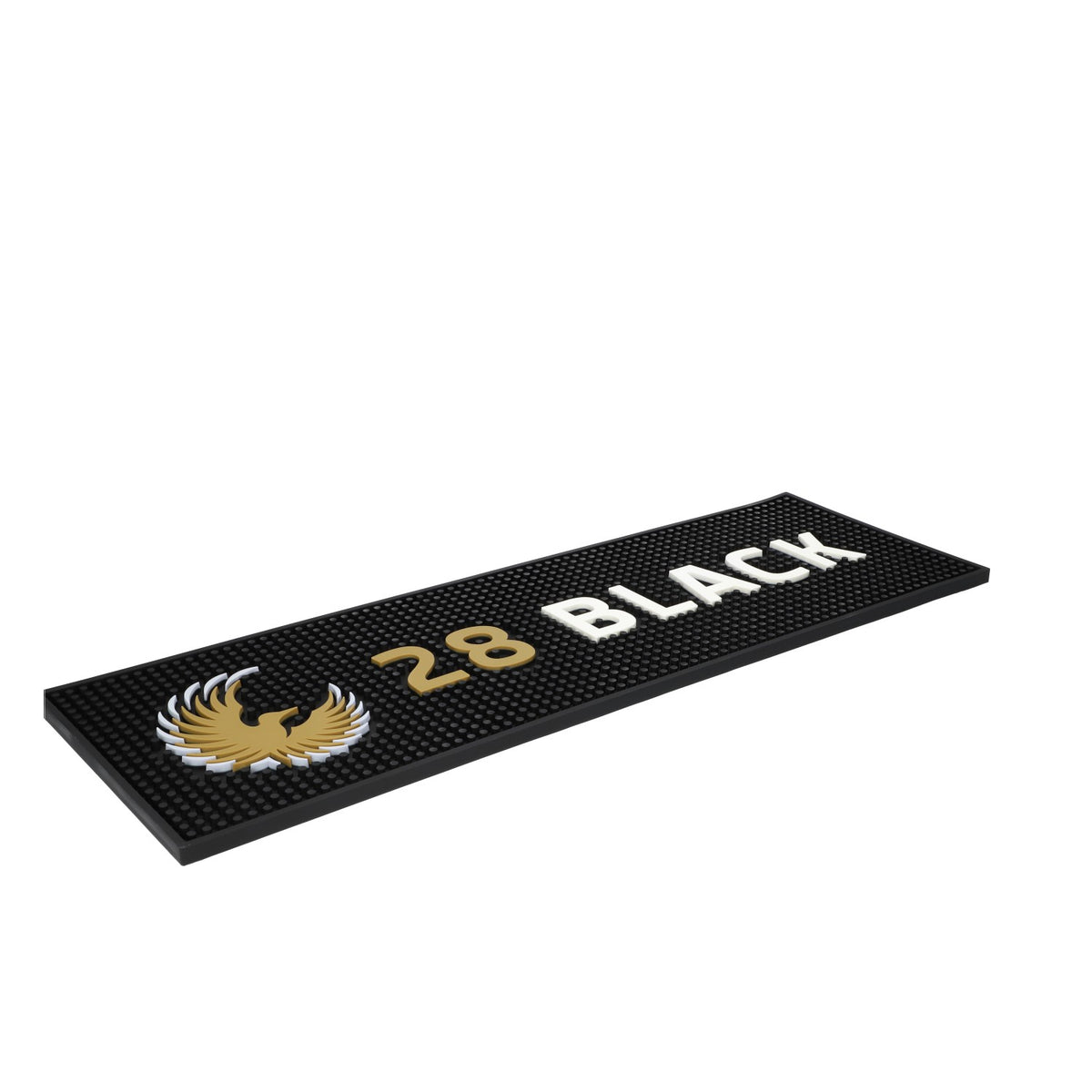 28 Black Energy bar mat 60x20 cm service mat drip protection drip mat carpet pad bar accessories – View 3