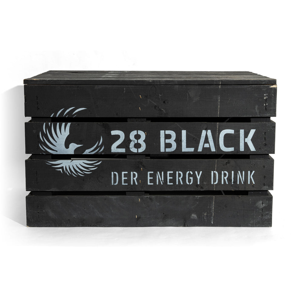 28 Black Wooden Box Side Table Display Stand 50x40x30cm Display Box Decoration Advertising