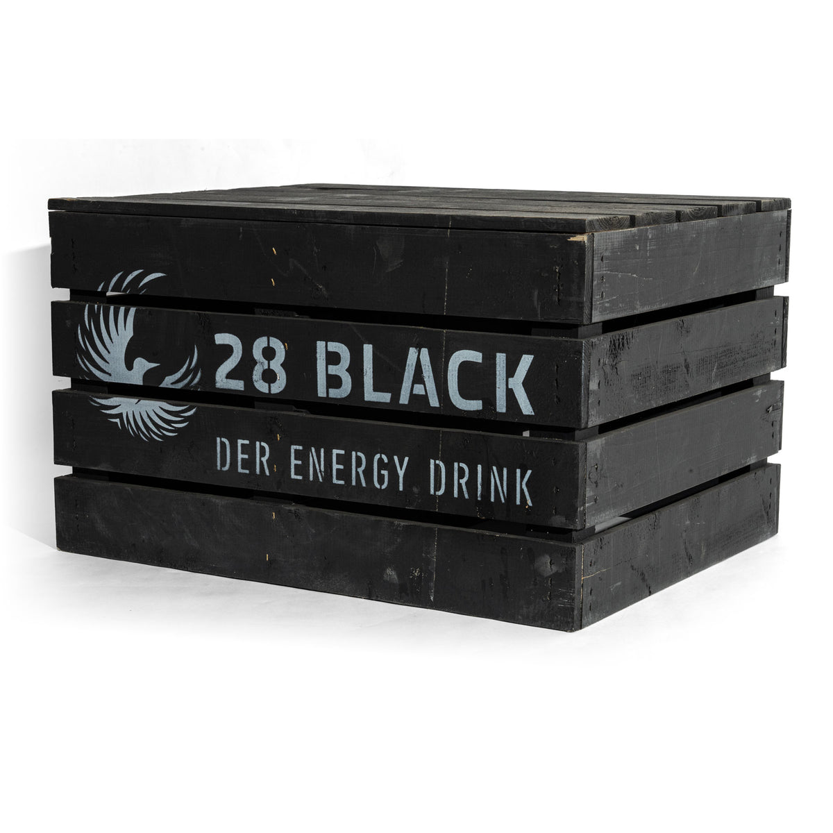 28 Black Wooden Box Side Table Display Stand 50x40x30cm Display Box Decoration Advertising – View 2