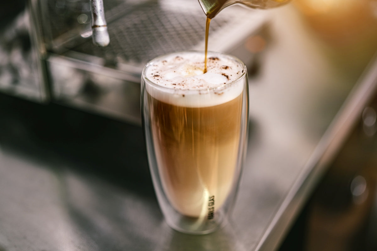 6x double-walled glasses, thermo glass, 0.45 l, latte macchiato, high quality, coffee – View 10