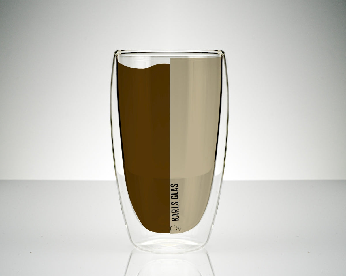 6x double-walled glasses, thermo glass, 0.45 l, latte macchiato, high quality, coffee – View 8
