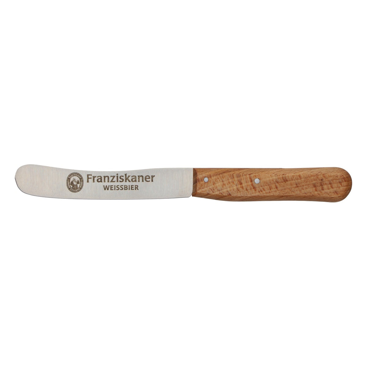 2x Franziskaner Beer Knife Buckelmesser Set Wooden Handle Blade Solingen – View 3