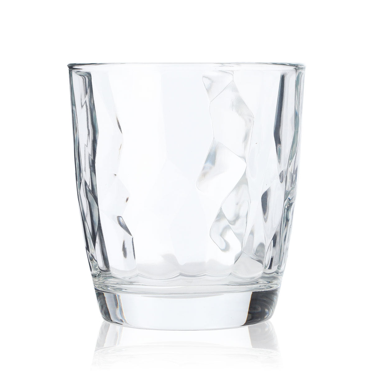 2x Gerolsteiner water glasses, 0.3 l, cup, relief curvature, transparent – View 2