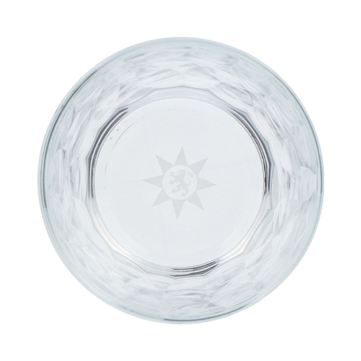 2x Gerolsteiner water glasses, 0.3 l, cup, relief curvature, transparent – View 5
