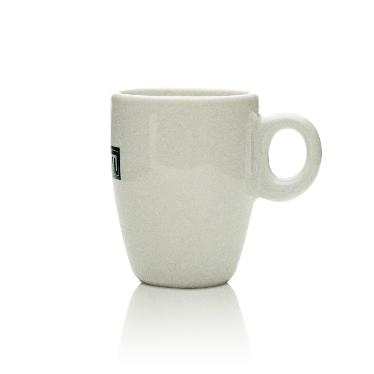 2x Ramazotti liqueur espresso cup with saucer, white – View 2