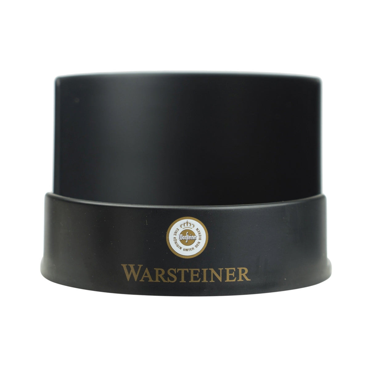 2x Warsteiner beer mat holder stand, black, coaster, catering display
