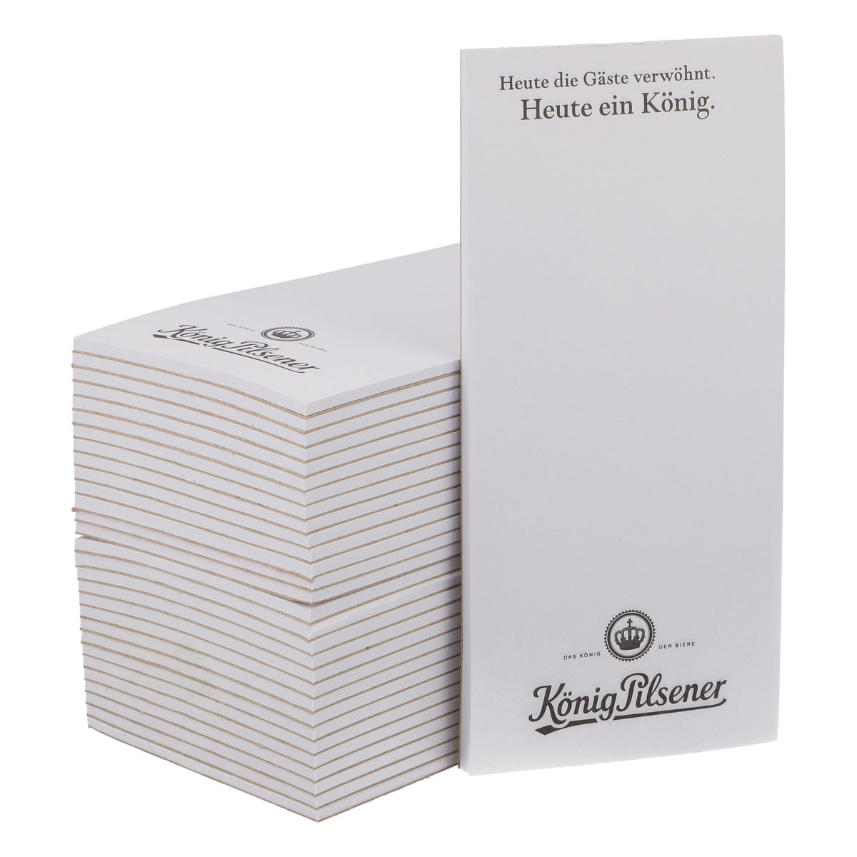 30-pack of König Pilsener Beer Waiter's Notepad, 14 x 6.5 cm
