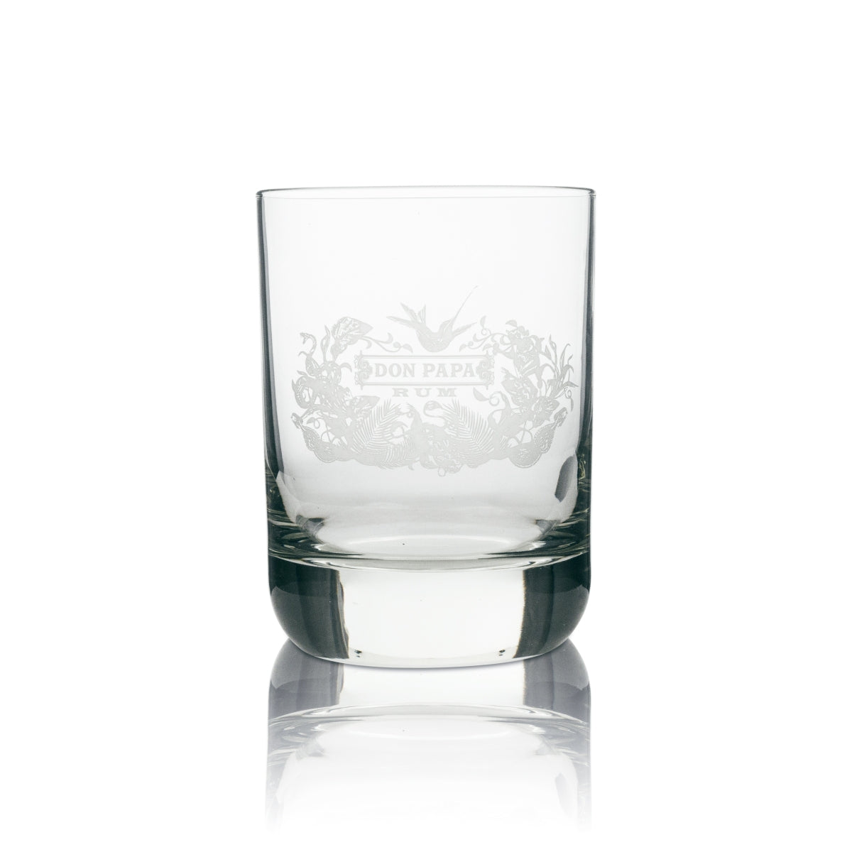 3x Don Papa Rum Glass Tumblers