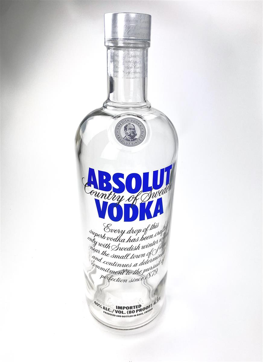 1x Absolut Vodka display bottle 4.5 l with box