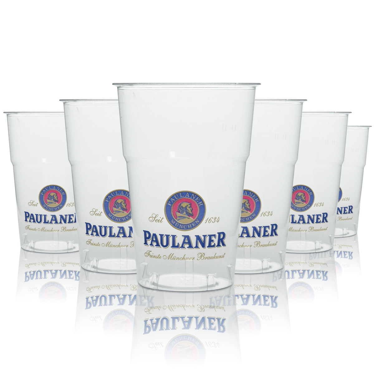 40x Paulaner beer mug Finest Munich brewing artistry 0.4l