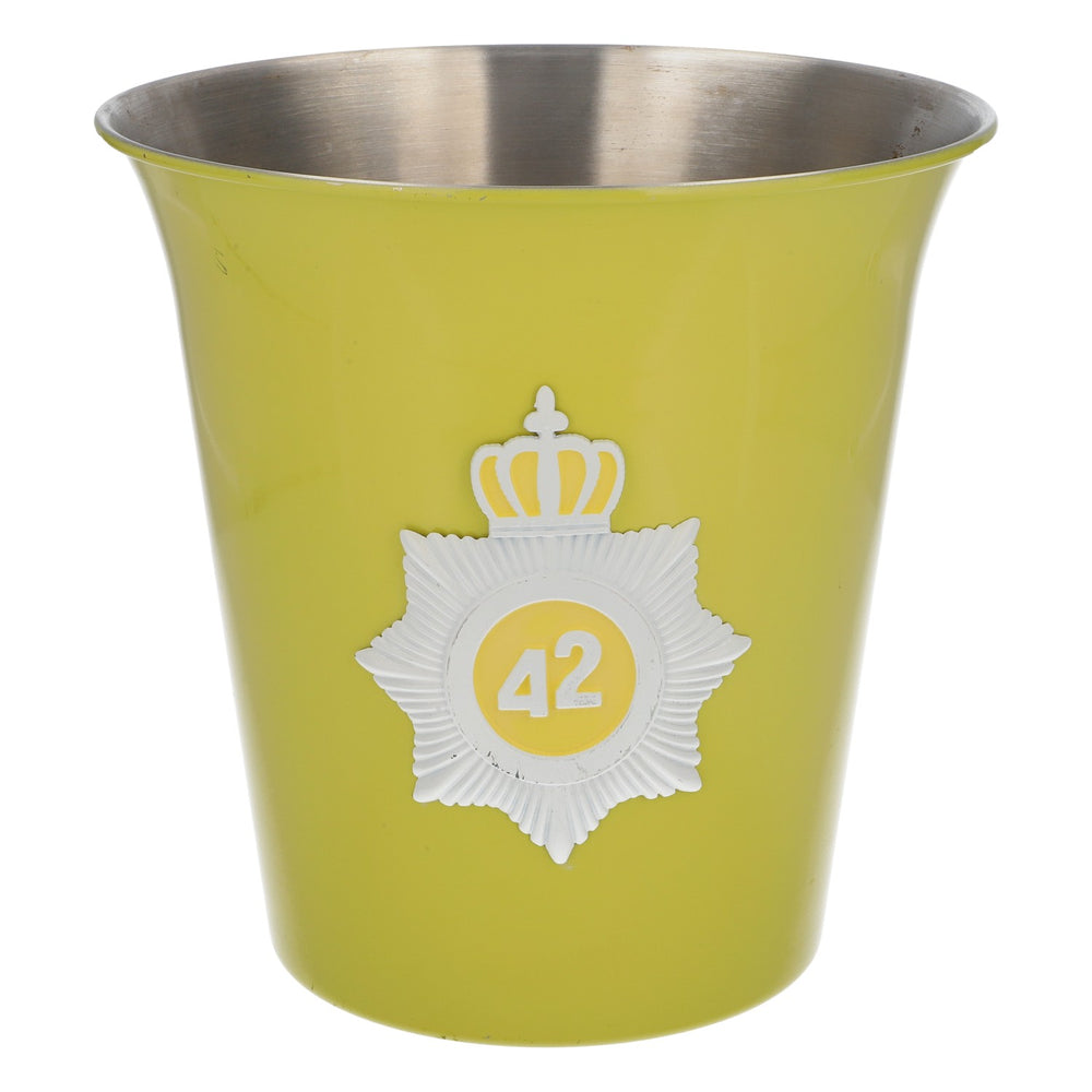 42Below Vodka Cooler Bottle Cooler Australian Federal Police Logo Yellow