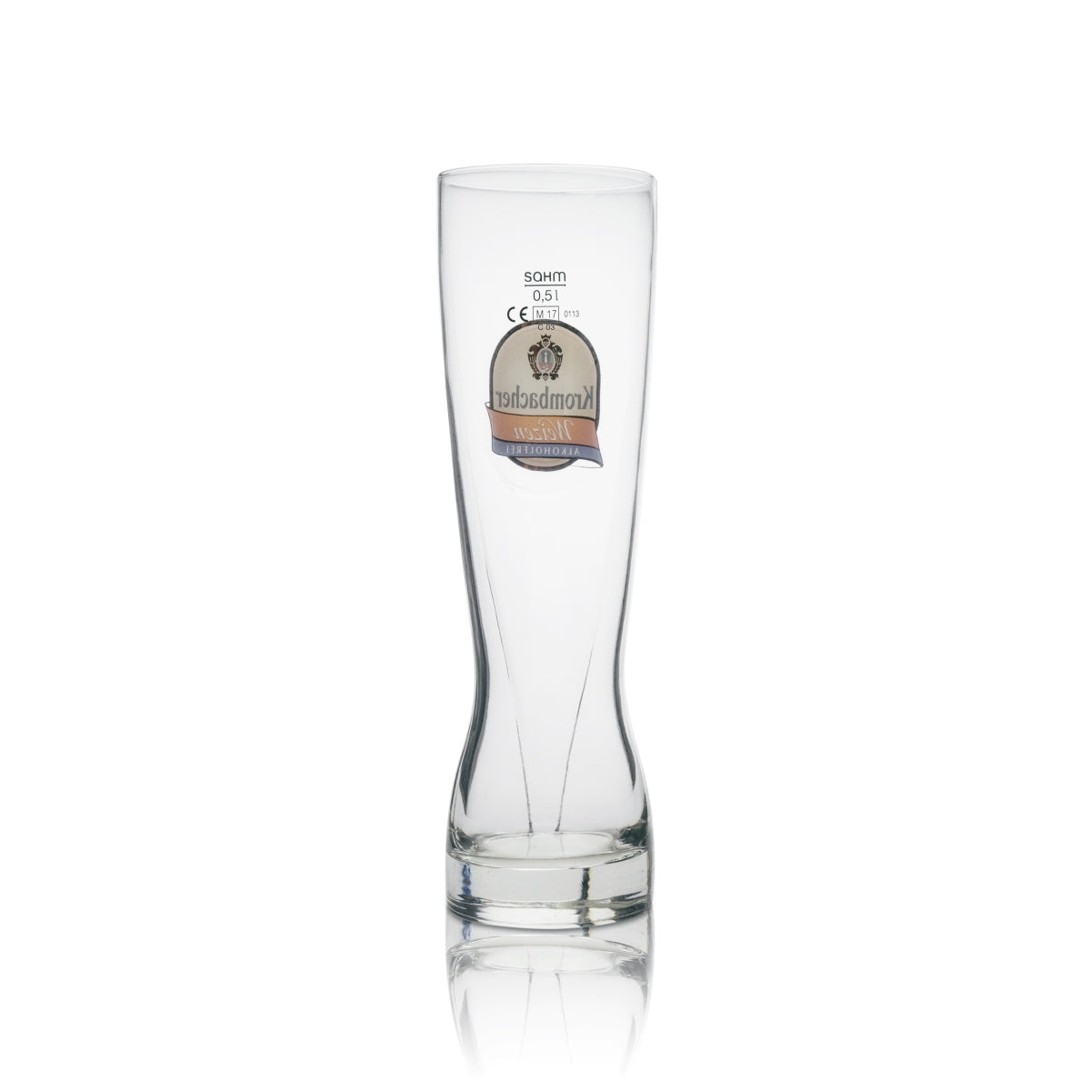 4x Krombacher beer glass 0.5l wheat beer glass "Alcohol-free" – View 3