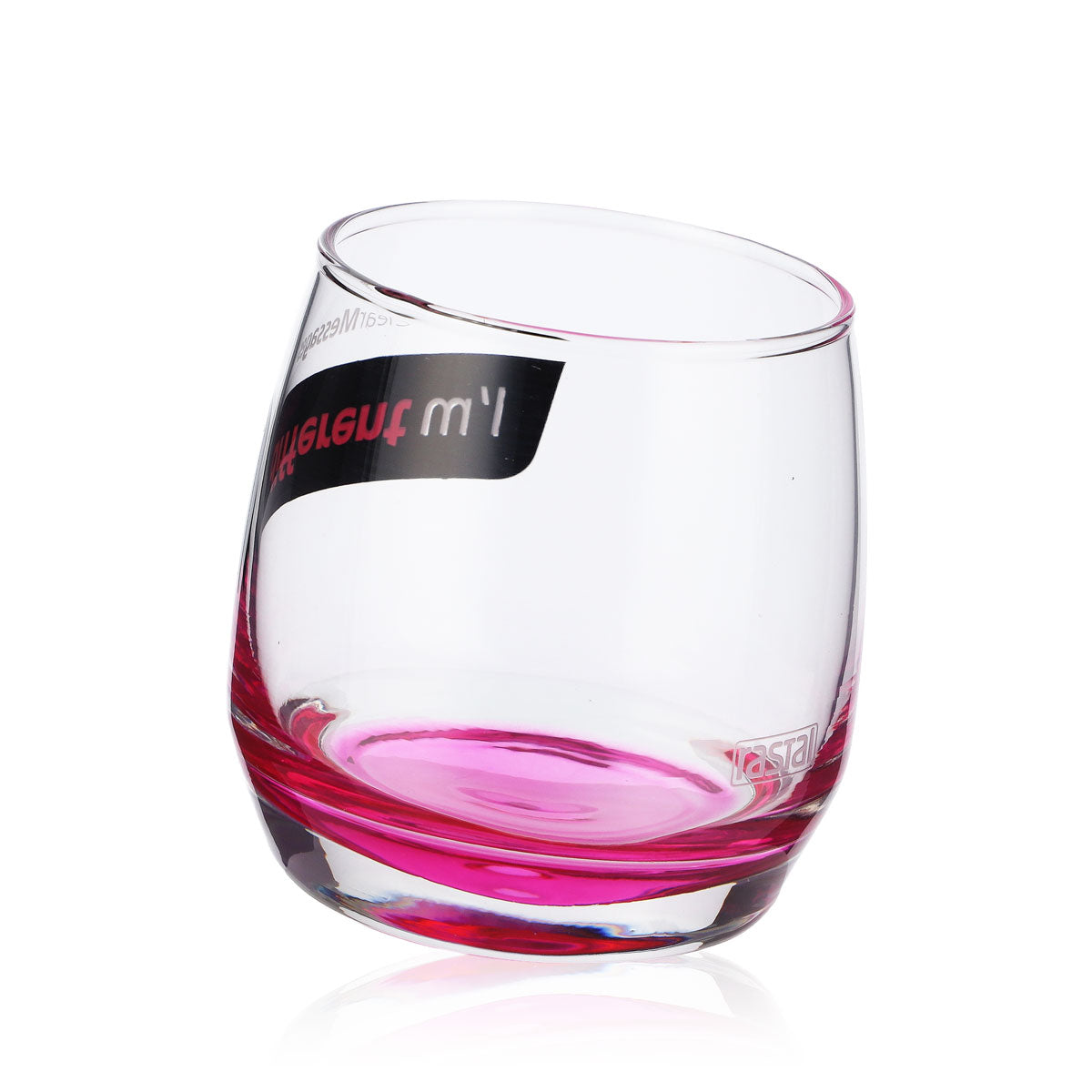4x Rastal Glass Tumblers 0.2l Designer Glass Tumblers "I'm different" – View 5