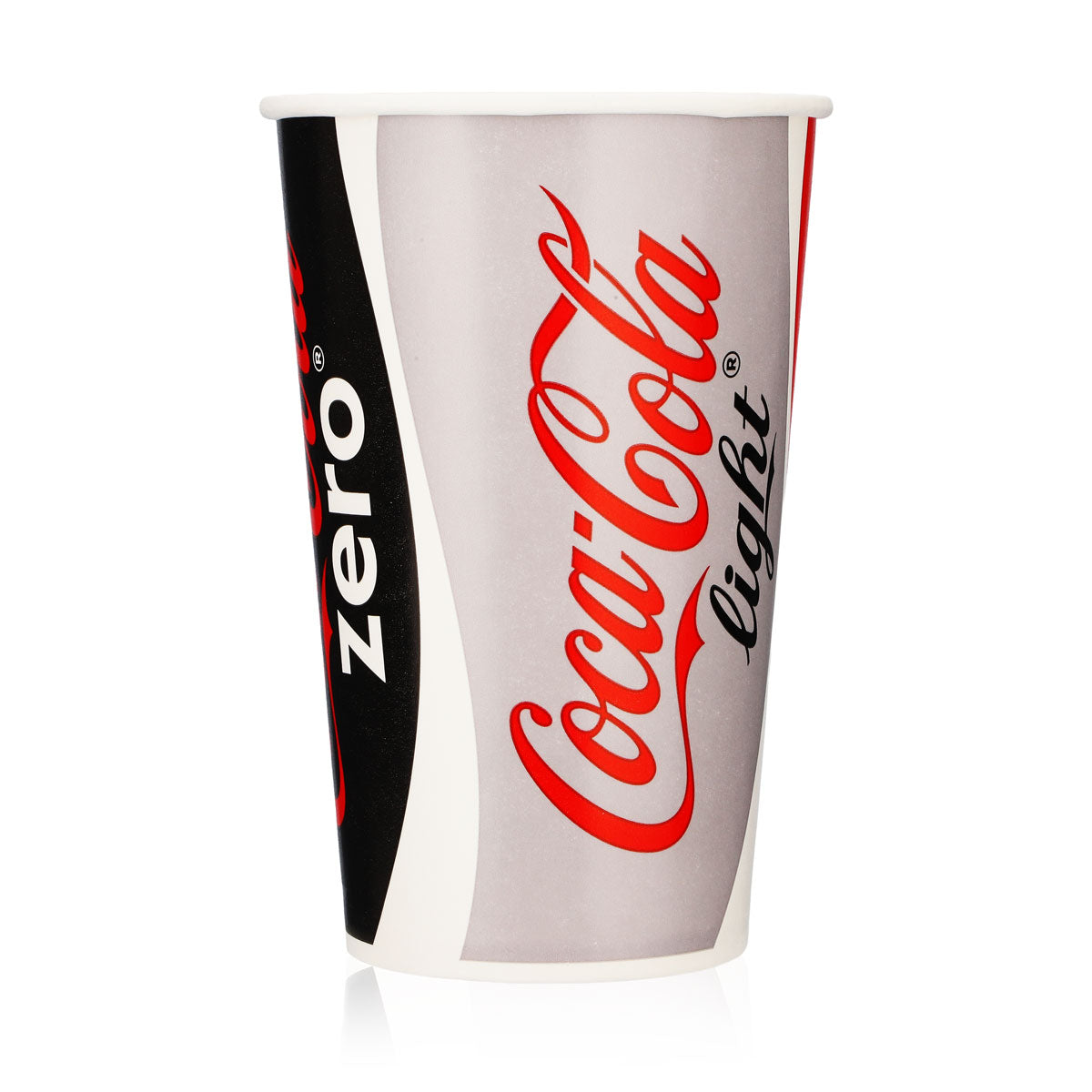 50x Coca Cola cups, 0.4 l, disposable glass cups, party cups, celebration cups – View 4