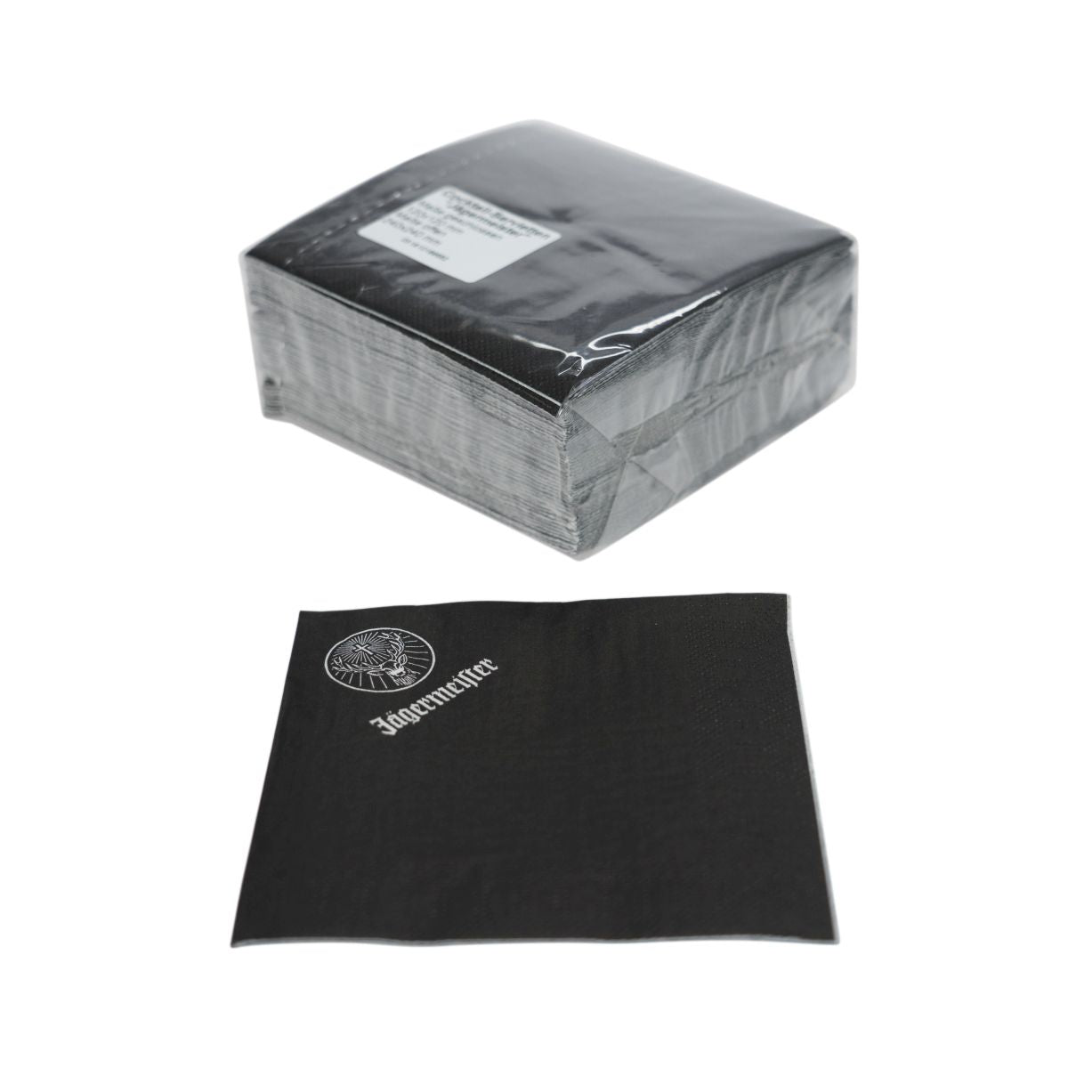 50x Jägermeister Napkins Paper Drip Protection 24x24cm Gastro Events Parties