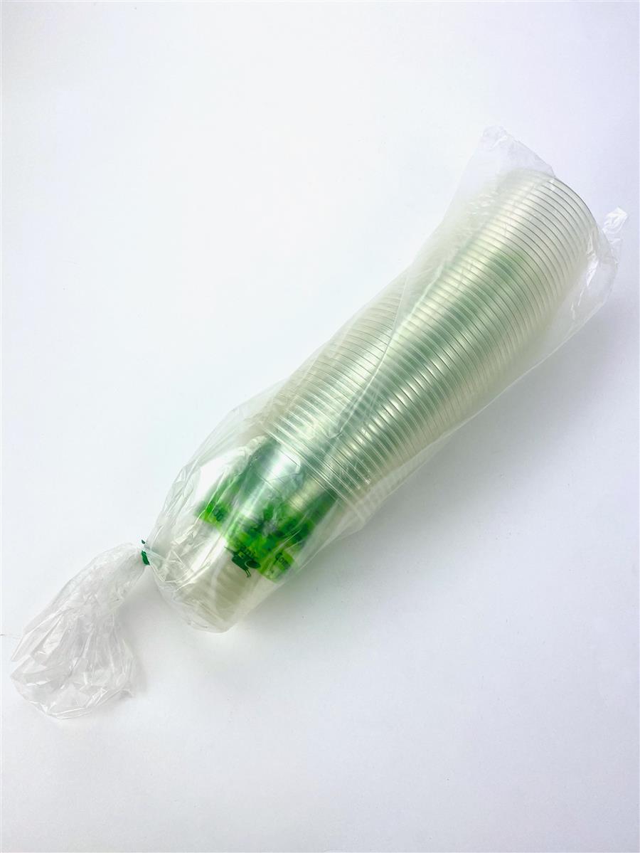 50x plastic disposable cups, 0.3 l, compostable, long drink beer glass, party – View 4