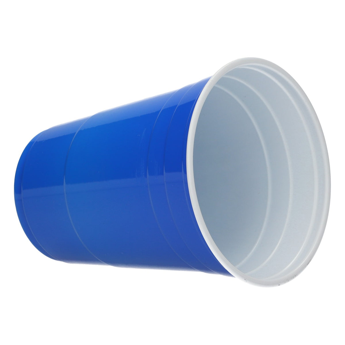 50x plastic cups Blue Cup Solo disposable cups plastic beer cups party – View 2