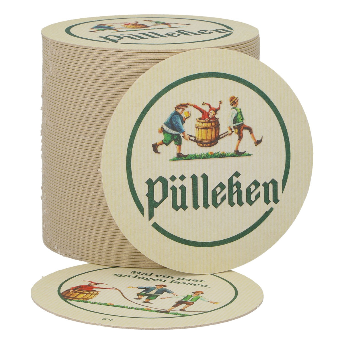 50 Pülleken Beer Coasters—Let's Have a Few! Original Coasters