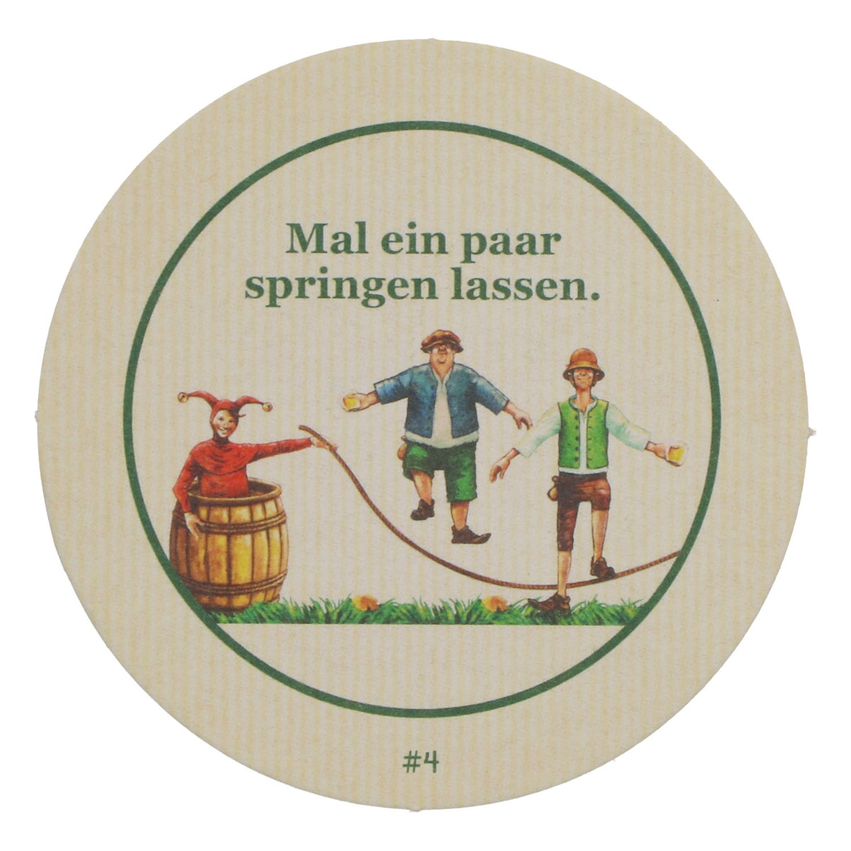 50 Pülleken Beer Coasters—Let's Have a Few! Original Coasters – View 4