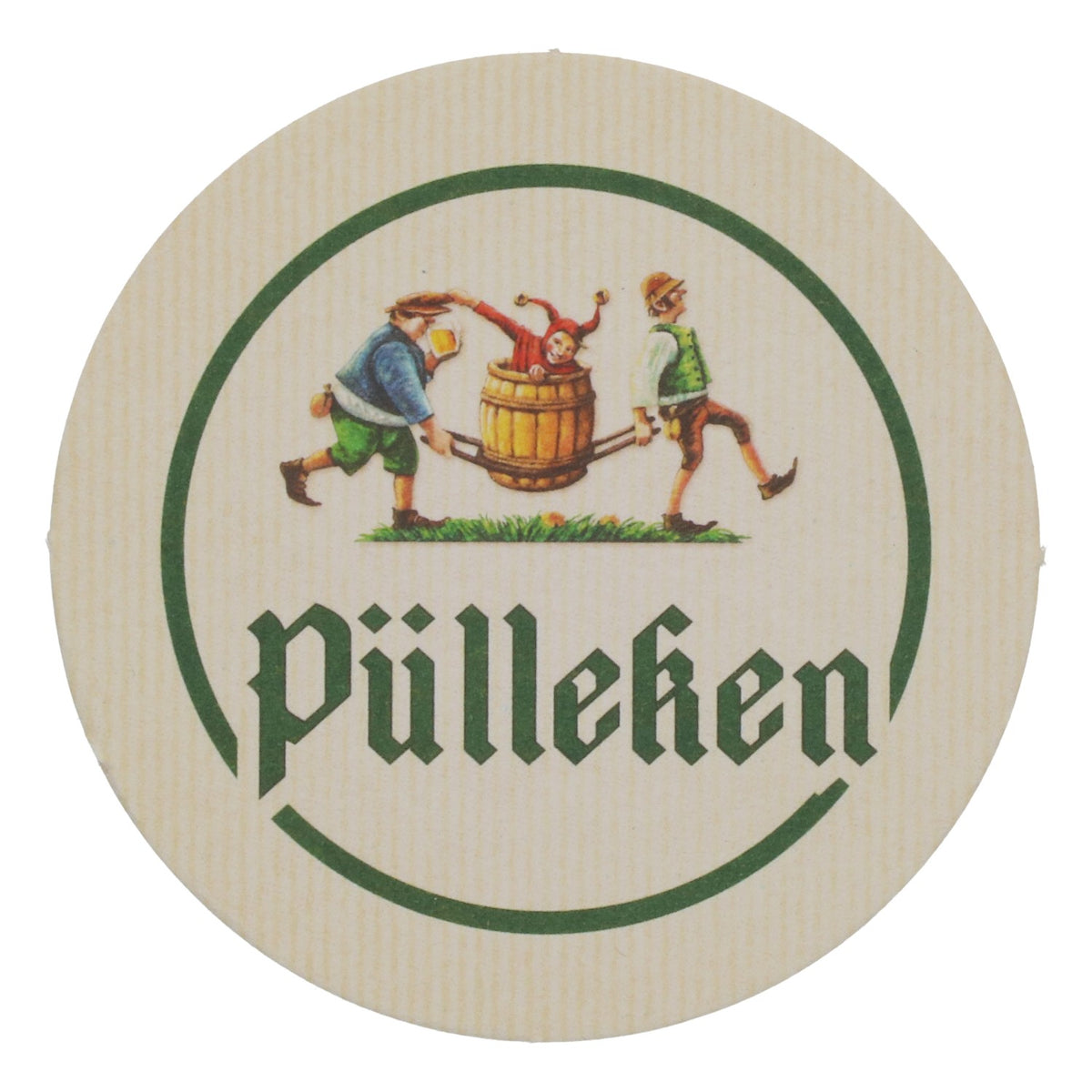 50 Pülleken Beer Coasters, Barrel Design, for Restaurants and Parties – View 3