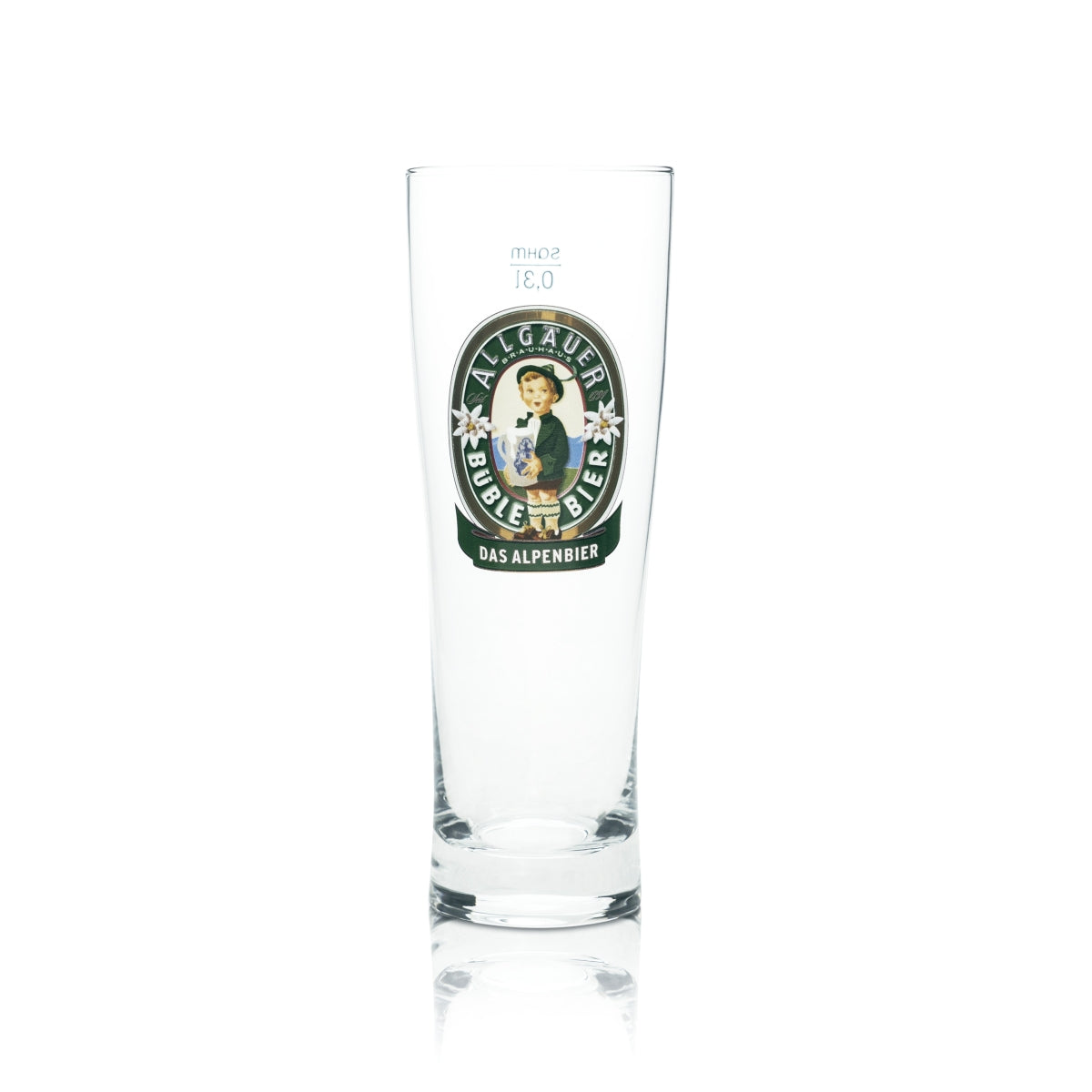 6 Allgäu Büble beer glasses Beer mugs Beer glasses Bar 0.3 l Sahm – View 2
