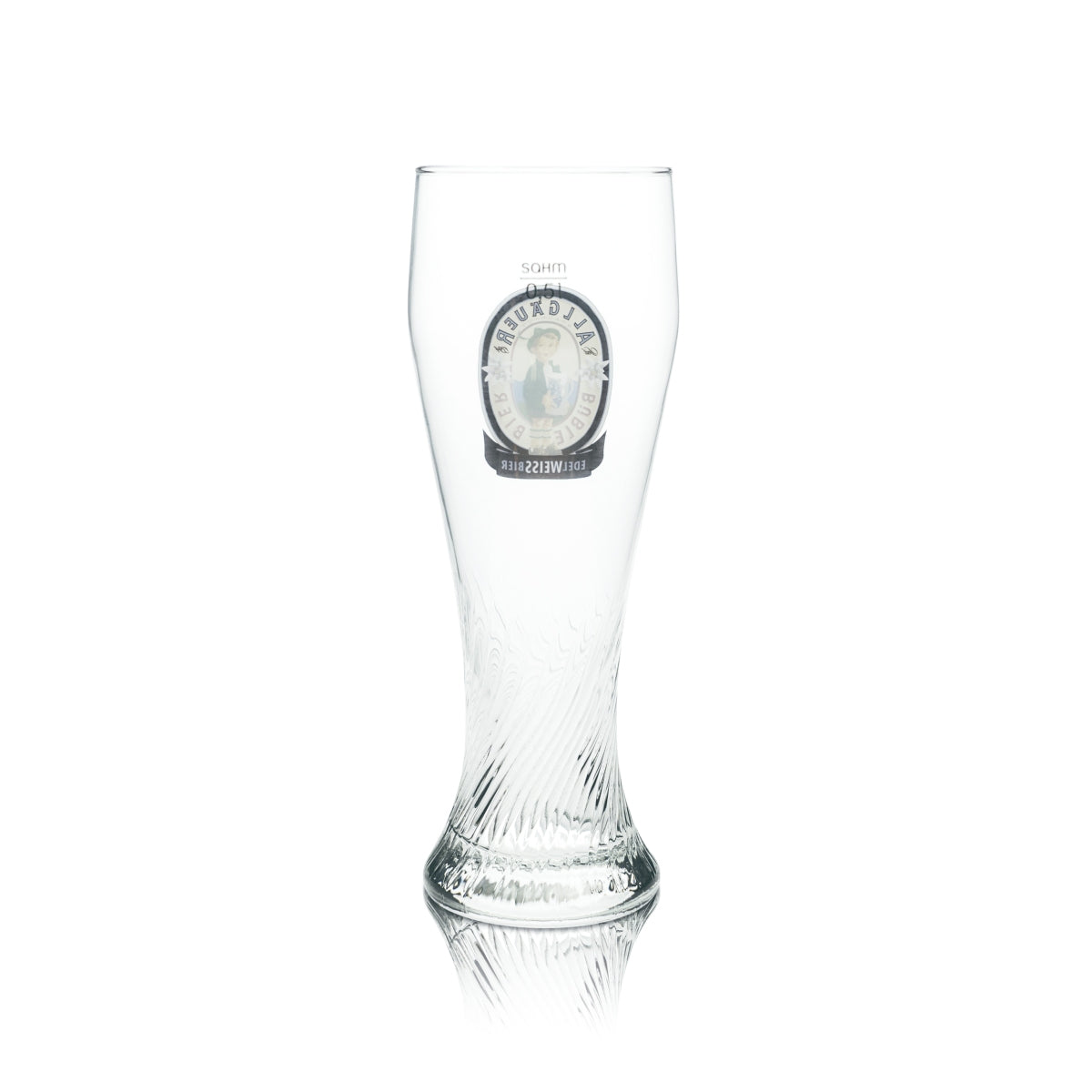 6 Allgäuer Büble beer glasses, wheat beer, 0.5 l, Sahm, new – View 4