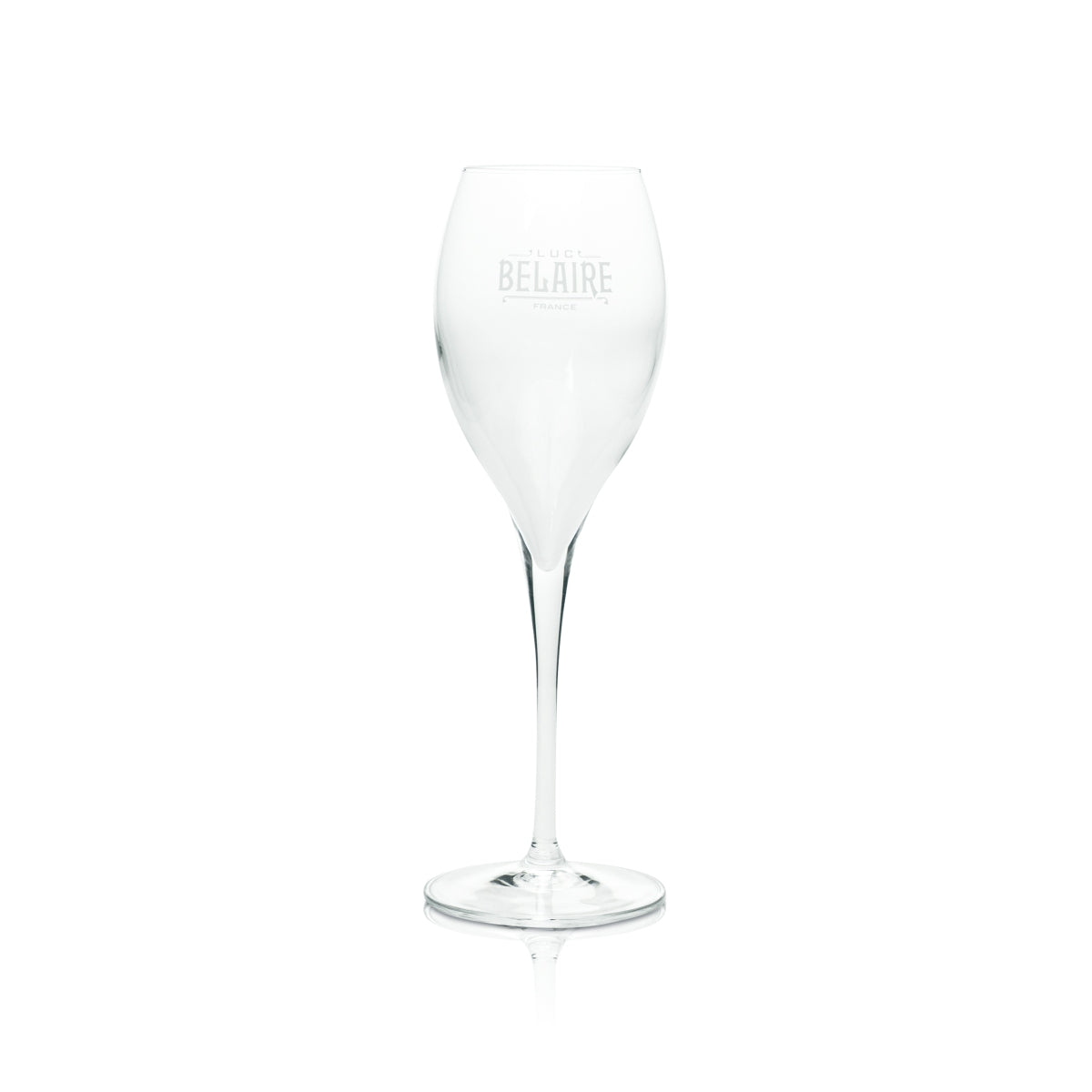 6 Luc Belaire Sparkling Wine Glasses, 0.1 L, Stylish Glasses, New – View 2